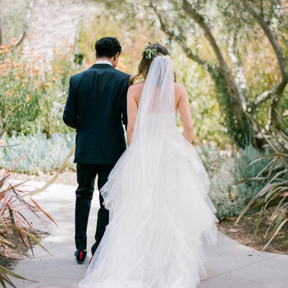 David Fielden Goddess Wedding Dress (Worn Once) - Picture 4 of 6